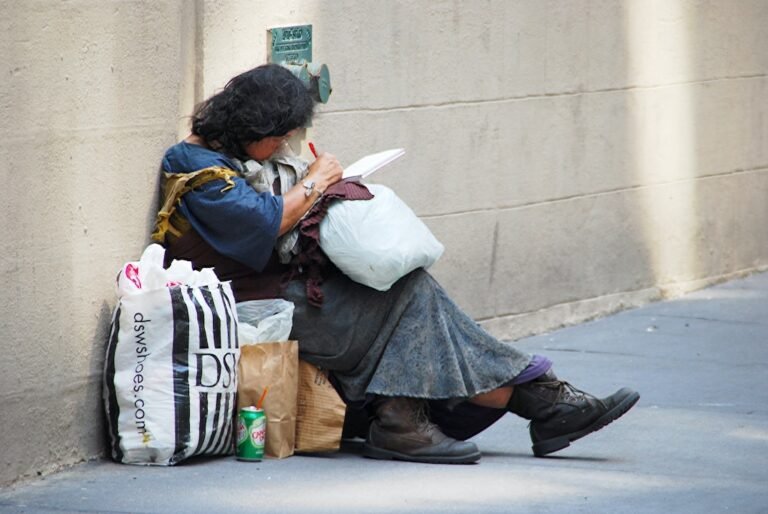 homeless-woman